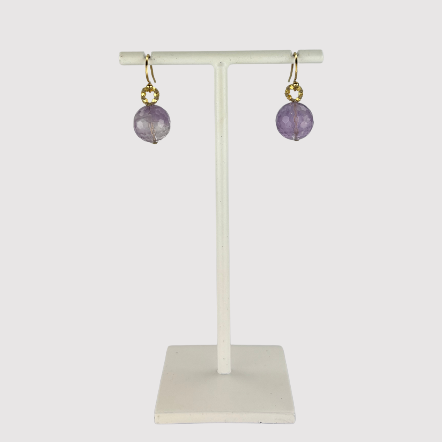 Danielle Welmond Woven Top Amethyst Drop _ Big Bag NY