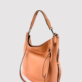 Gianni Chiarini Side Pocket Bucket Bag Blush - Big Bag NY