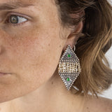 YELLI JEWELS Jade Rain Pearl Earrings - Big Bag NY