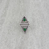 YELLI JEWELS Mirror Fibula Ring - Big Bag NY