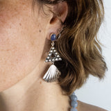 YELLI JEWELS Fibulas Shell Earrings - Big Bag NY