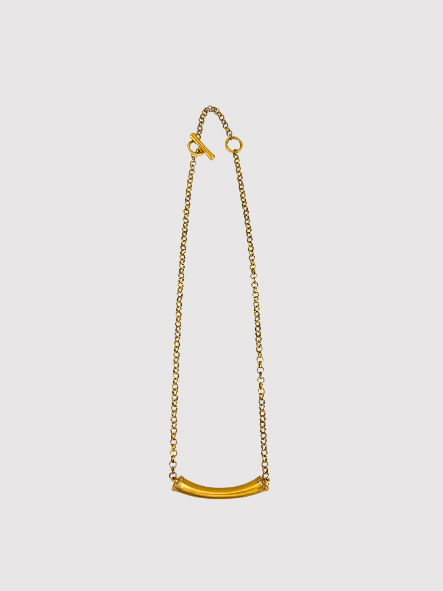Dean Davidson's Gold Bone Necklace - Big Bag NY