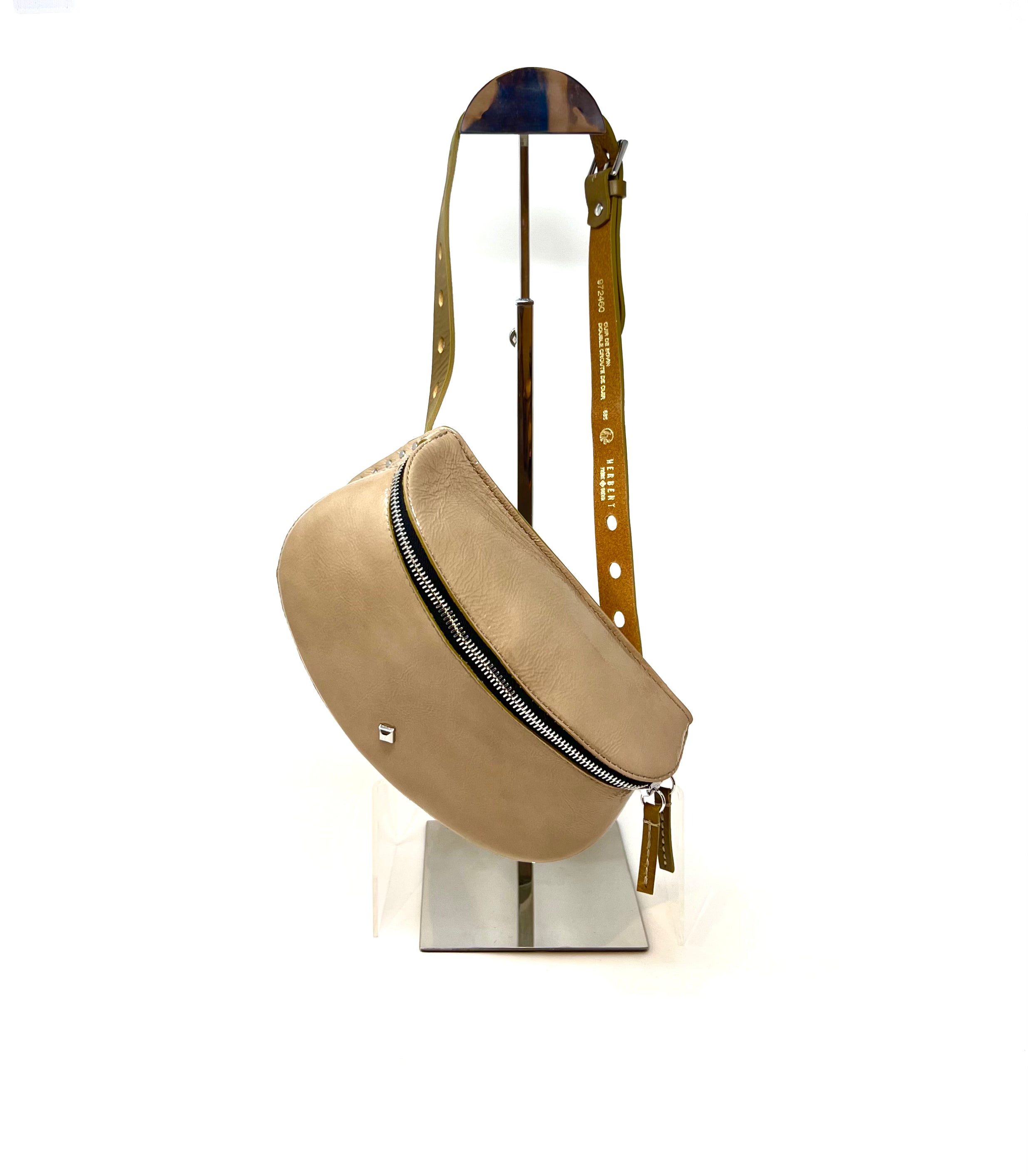 HERBERT Frère Sœur La Lili Crispy Bum Bag and Crossbody Crispy Beige - Big Bag NY