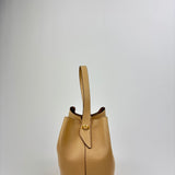 LORISTELLA Sheila Small Hook Bucket Bag Beige - Big Bag NY