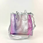 Laura DiMaggio Metallic Ombre Shopper Purple - Big Bag NY