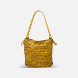Reptile's House Windrose Medium Shoulder and Crossbody Bag in Sun - Big Bag NY