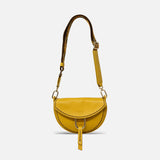 Plinio Visona Small Crossbody with Woven Strap Ananas - Big Bag NY