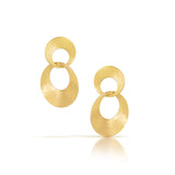 Heather Guidero Small Gold Interlocking Circles Earrings - Big Bag NY