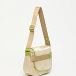 Jack Gomme PETIT GABY Linen Summer Messenger Bag Natural Aloe - Big Bag NY 1
