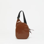 Jack Gomme KANGOUROU Linen Sling Bag in Toffee - Big Bag NY