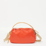 Jack Gomme Linen LeBowl Shoulder and Crossbody Bag in Tomato - Big Bag NY