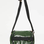 Jack Gomme PETIT GABY Linen Messenger Bag in Cypress - Big Bag NY
