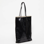 Jack Gomme AMIE Linen Tote Bag Black - Big Bag NY