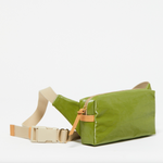 Jack Gomme BLOOM Linen Bum Bag Green Apple - Big Bag NY