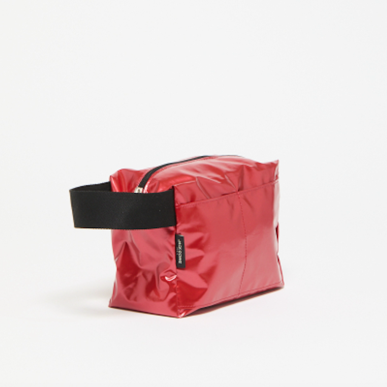 Jack Gomme BOX Light Toiletry Case Poppy - Big Bag NY side view