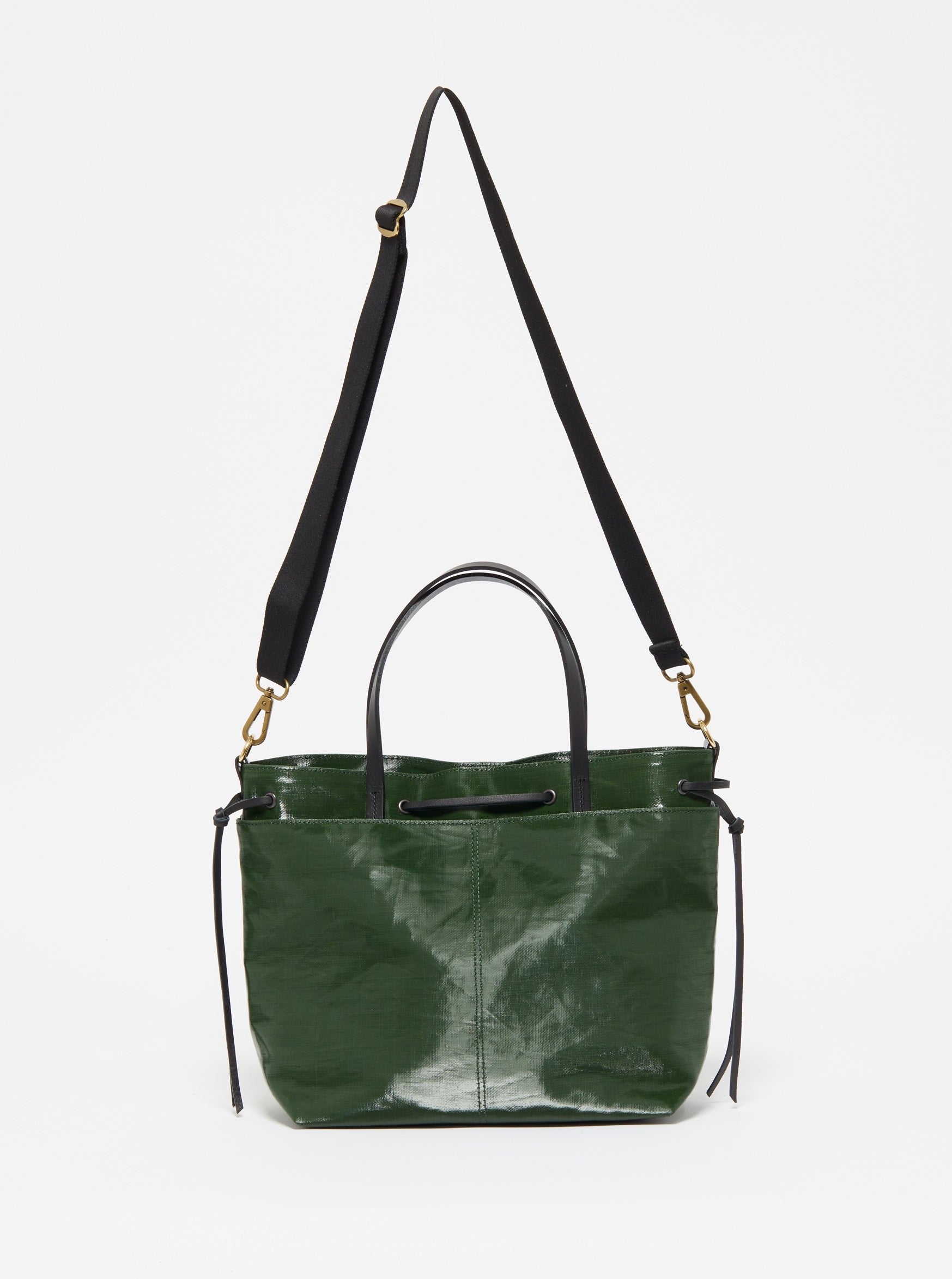 Jack Gomme EMY Linen Tote in Cypress - Big Bag NY