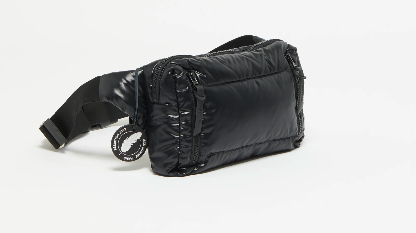 Jack Gomme LALAND Atelier Winter Bum Bag Black2 - Big Bag NY