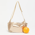 Jack Gomme LIRIS Beige Crossbody Bag  Nacre Beige- Big Bag NY