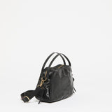 Jack Gomme Linen LeBowl XS Shoulder and Crossbody Bag in Black - Big Bag