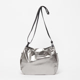 Jack Gomme Mael Medium Crossbody Bag Lightweight Waterproof in Metal - Big Bag NY