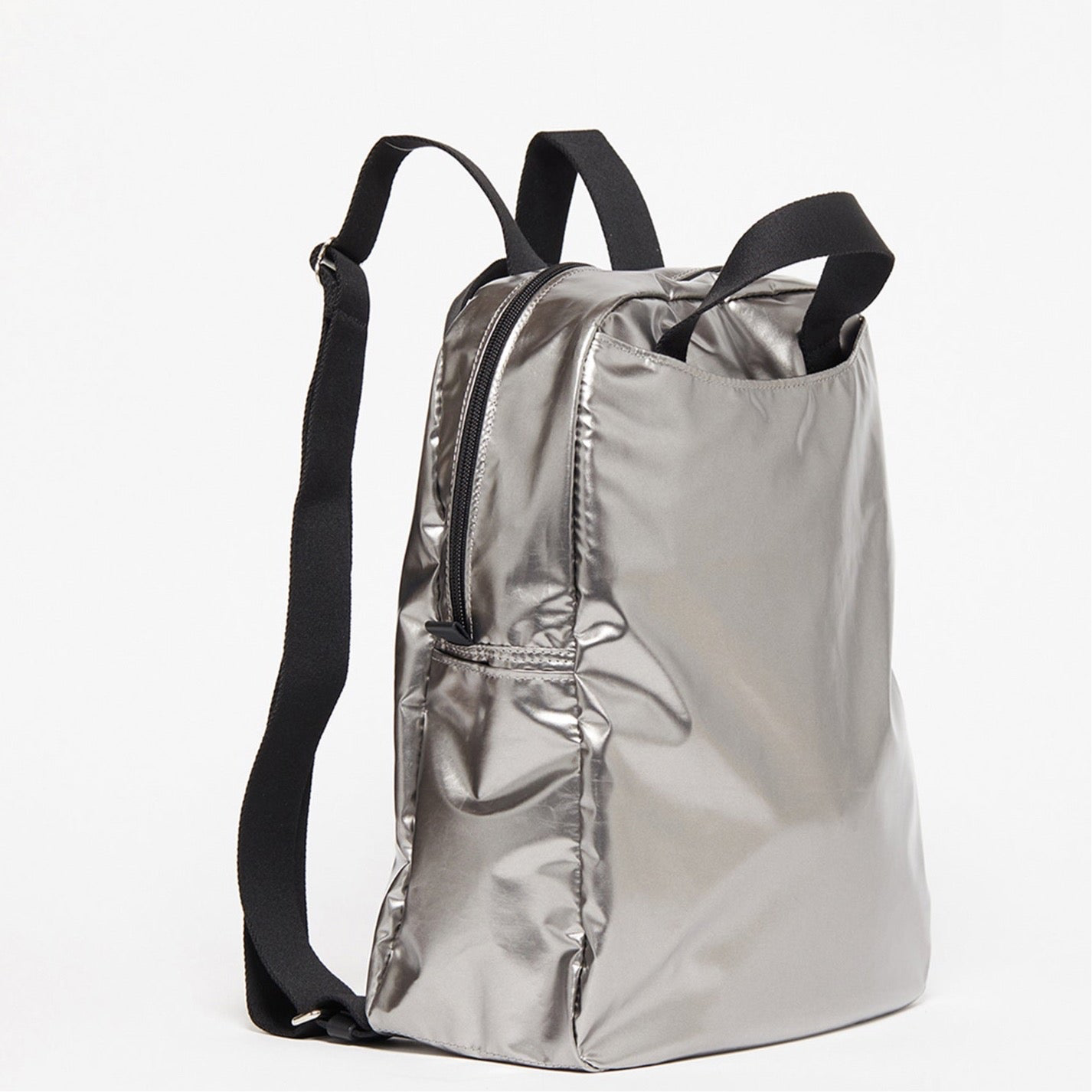 Jack Gomme Original Light LAMI Backpack Metal side - Big Bag NY
