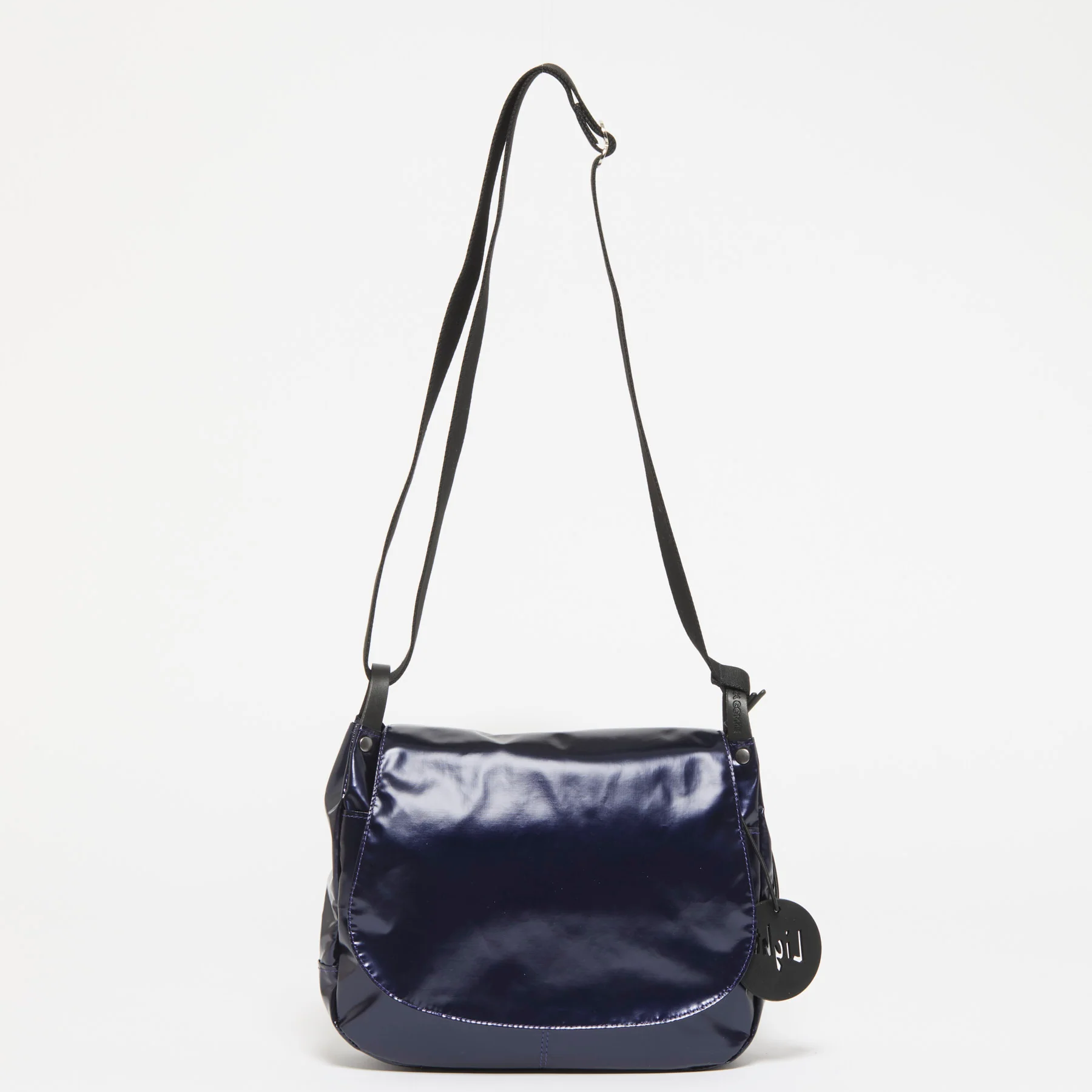 Jack Gomme Original Light Nico Crossbody Bag in Indigo -Big Bag NY