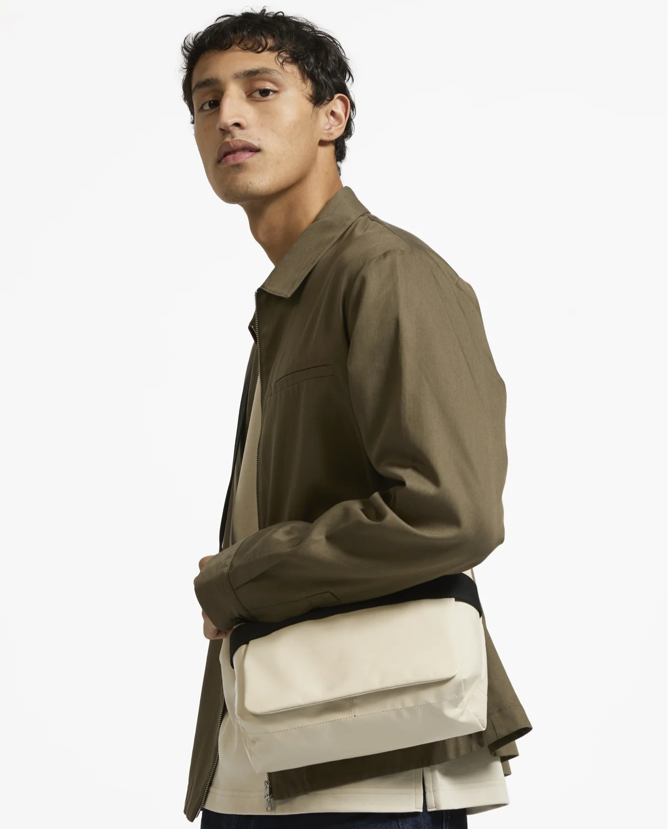 Jack Gomme Original Light RIGA Crossbody in Clay- Big Bag NY