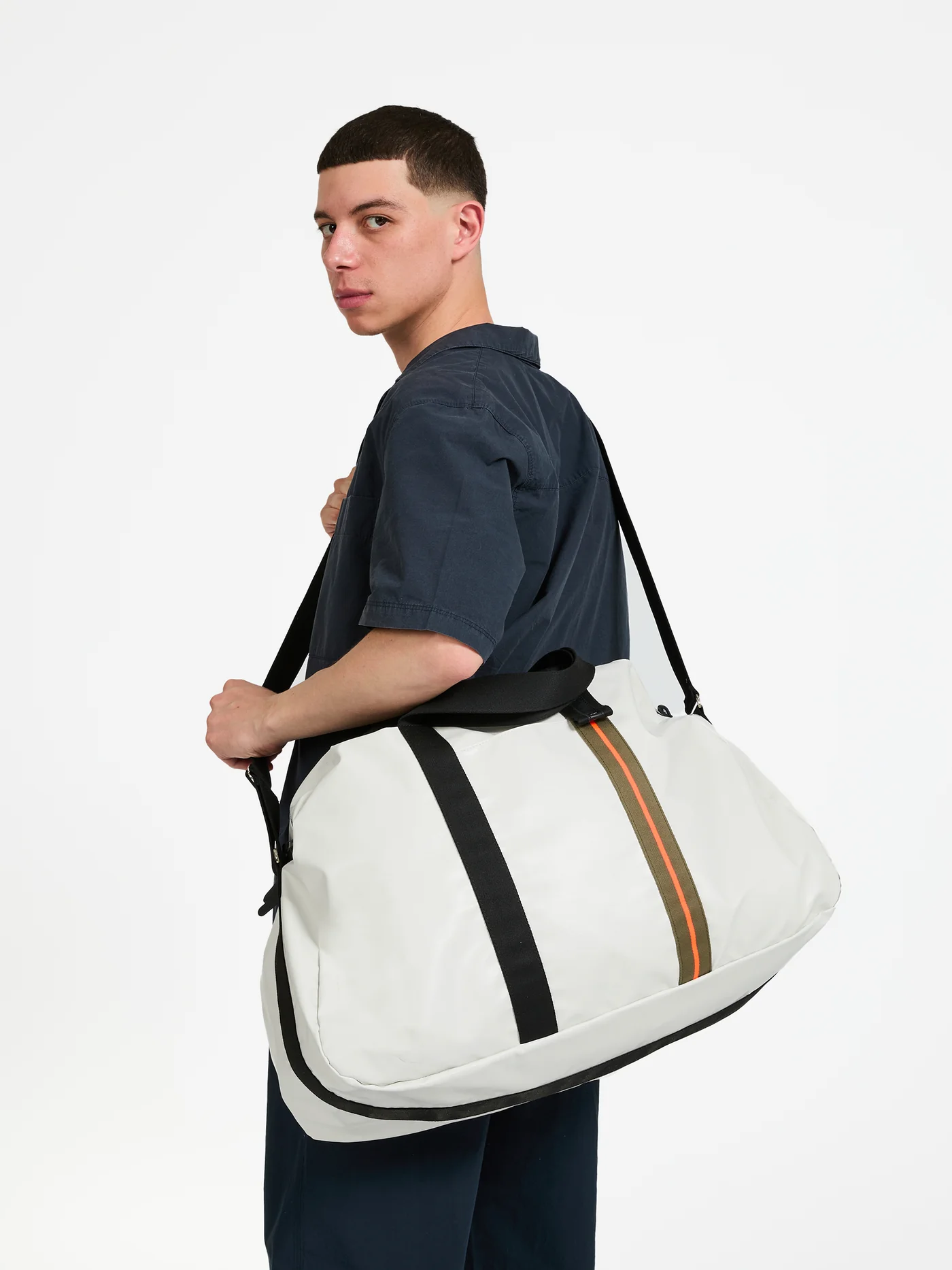 Jack Gomme WALK XL Escape Weekend Bag White - Big Bag NY