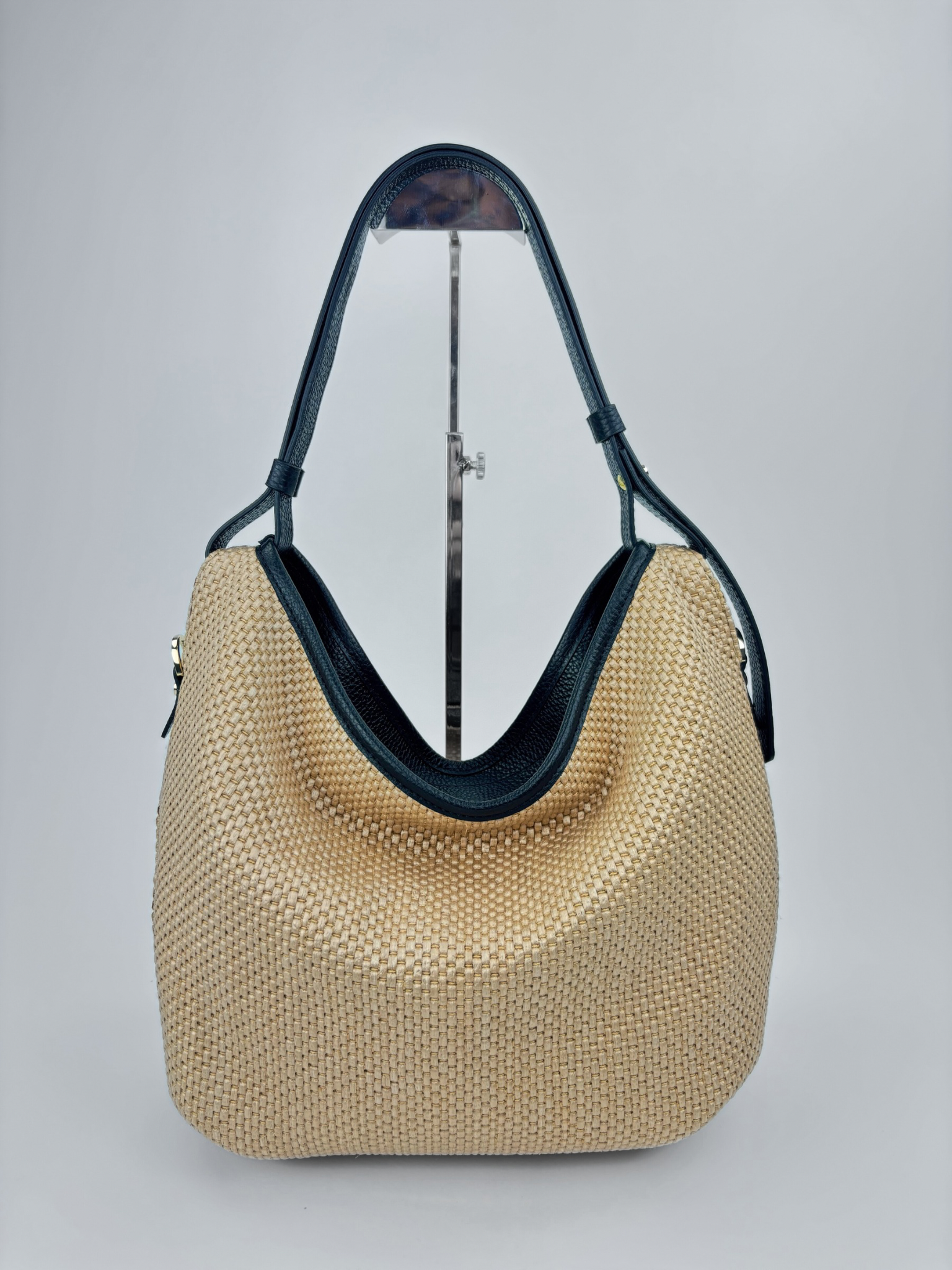 LORISTELLA Jane Small Raffia Hobo - Big Bag NY