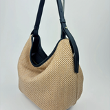 LORISTELLA Jane Small Raffia Hobo - Big Bag NY