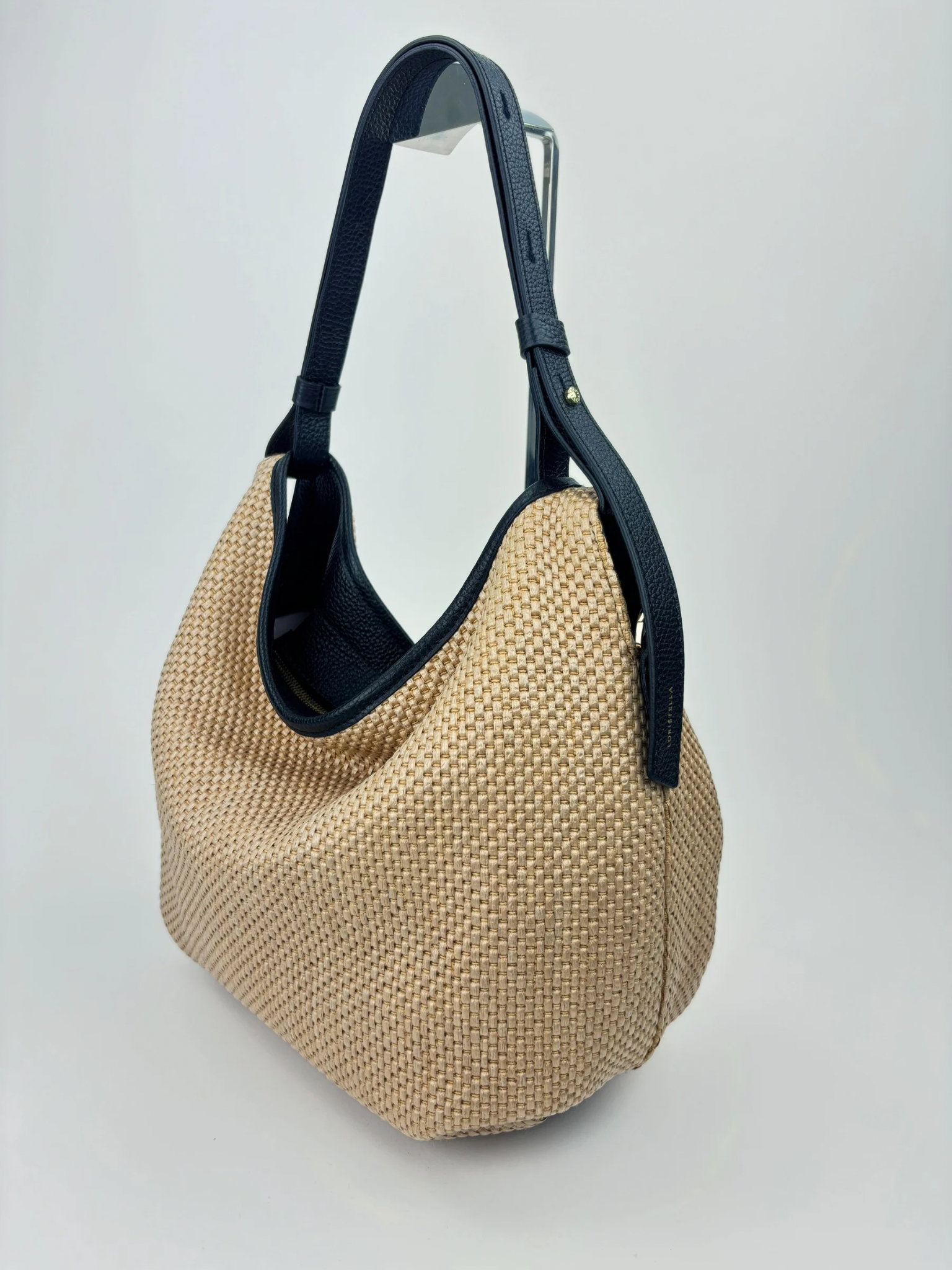 LORISTELLA Jane Small Raffia Hobo - Big Bag NY