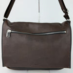 Les Ateliers Foures Route 81 Brown Flap Messenger - Big Bag NY
