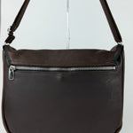 Les Ateliers Foures Route 81 Brown Flap Messenger - Big Bag NY
