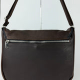 Les Ateliers Foures Route 81 Brown Flap Messenger - Big Bag NY