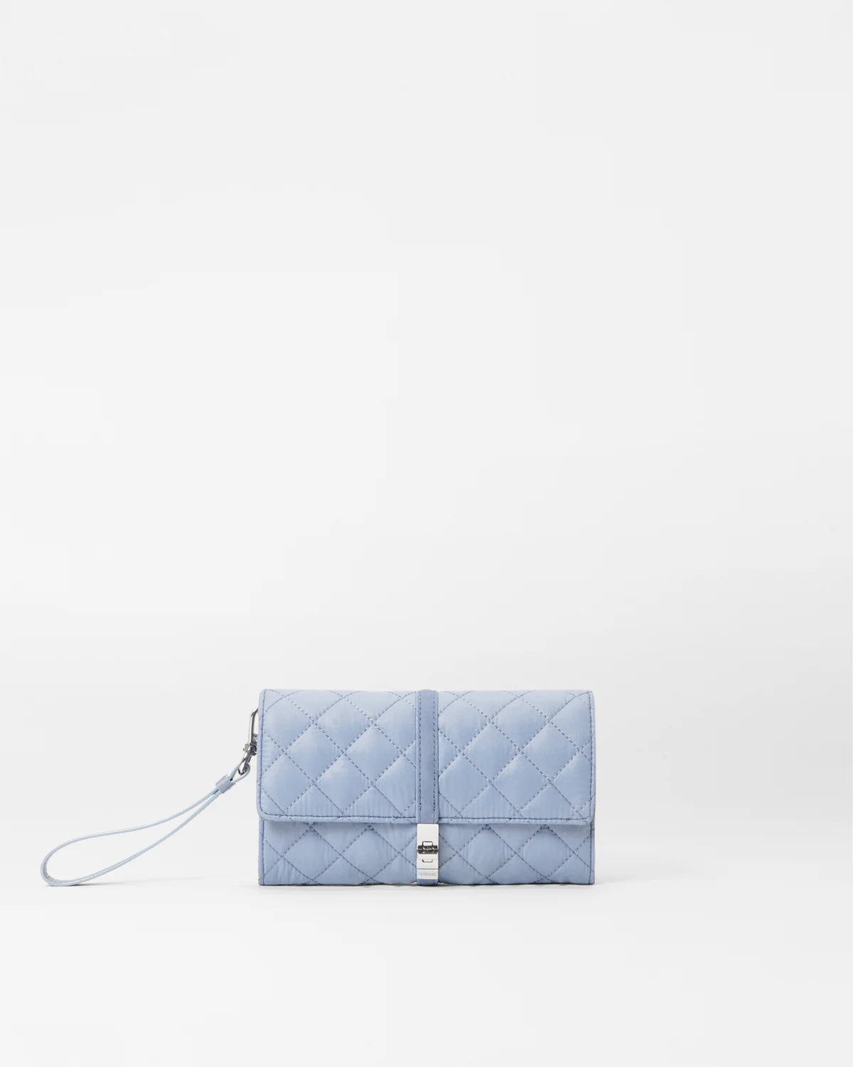 MZ WALLACE Astor Convertible Crossbody Bag Stone Blue - Big Bag NY