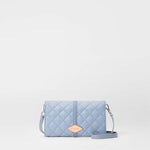 MZ WALLACE Astor Convertible Crossbody Bag Stone Blue - Big Bag NY