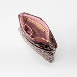 MZ Wallace Flat Crossbody Bordeaux Lacquer - Big Bag NY