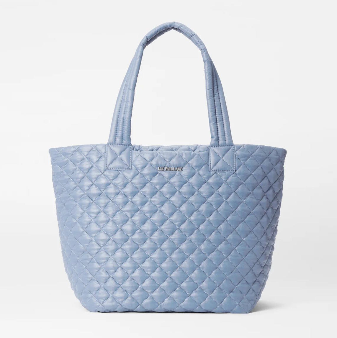 MZ Wallace Medium Metro Tote Deluxe Stone Blue - Big Bag NY