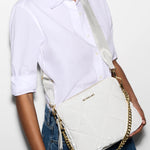 MZ Wallace Quilted Madison Crossbody Liquid Chalk - Big Bag NY