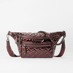 MZ Wallace Small Crosby Sling Bordeaux Lacquer - Big Bag NY