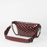 MZ Wallace Small Crosby Sling Bordeaux Lacquer - Big Bag NY