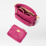Metro Scout Deluxe Crossbody in Raspberry - Big Bag NY