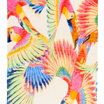 Otracosa Colorful Colored Toucans Linen Scarf - Big Bag NY
