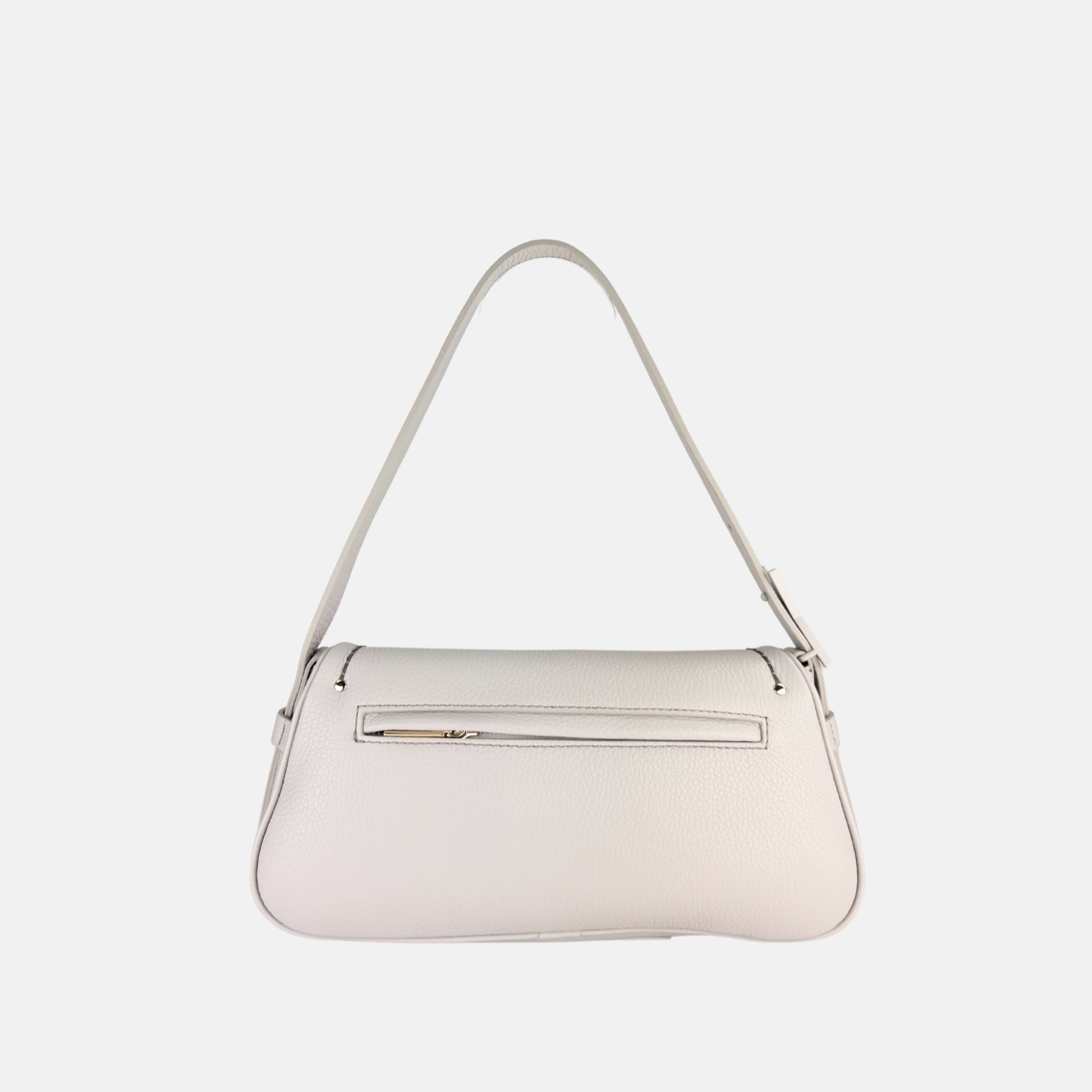Plinio Visona MARGOT Baguette Flap shoulder Bag Stone- Big Bag NY 3