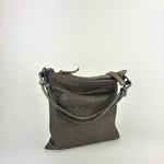 Reptile's House Flag Metal Slimline Shoulder and Crossbody Bronzo- Big Bag NY