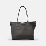 Robertina Large Tote in Monochrome Steel Grey - Big Bag NY