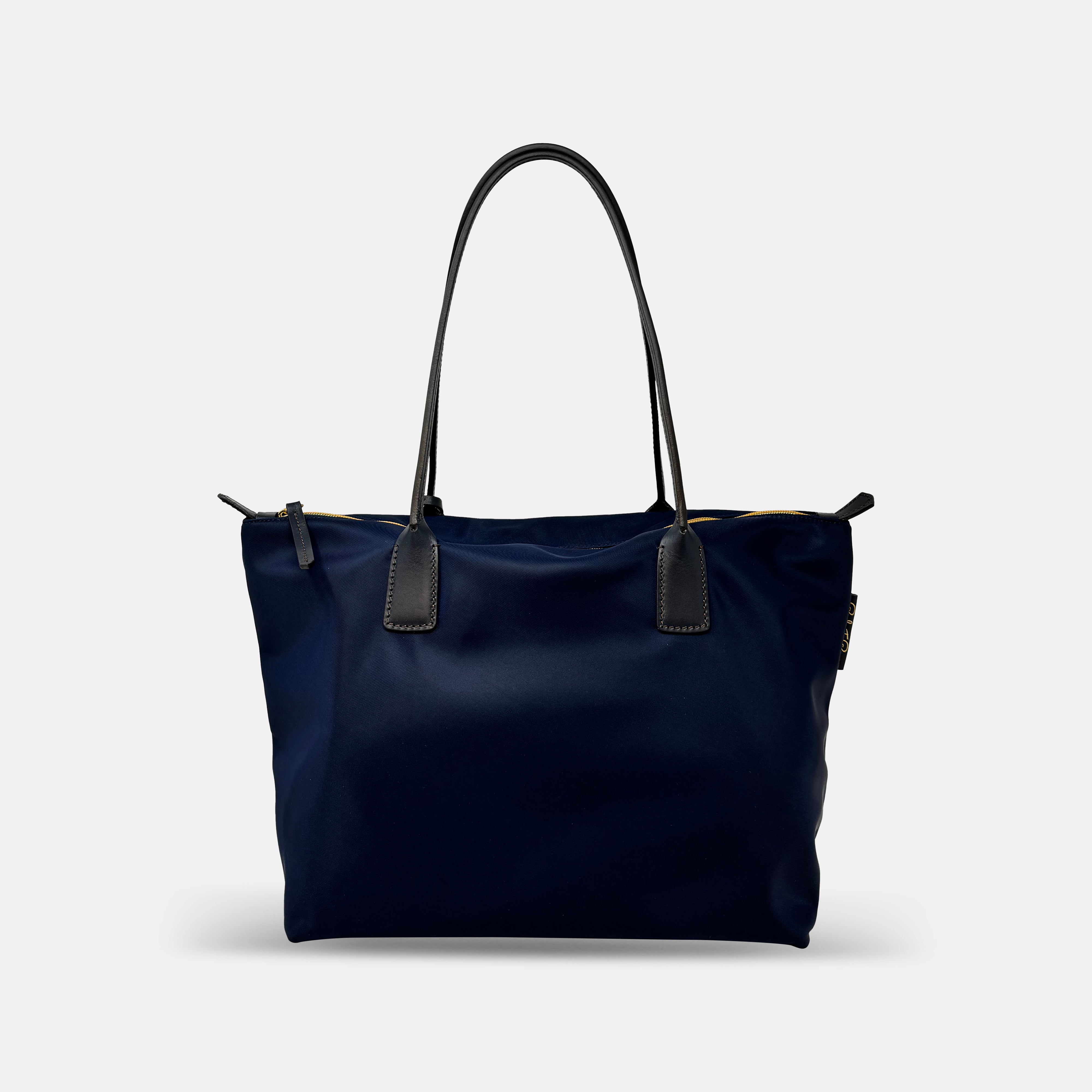 Robertina XLT Extra Large Tote in Monochrome Tote Navy Big Bag NY