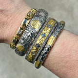 Tat2 Vintage Silver REDONDO Bangle - Big Bag NY