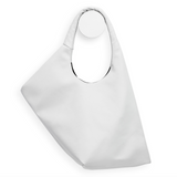 InZu Dress Bag Appleskin Vegan Leather Appleskin White- Big Bag NY
