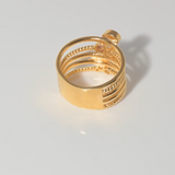 Roseus Gold Vermeil Stack Ring